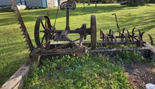 McCormick-Deering Big 6 Horse Drawn Sickle Bar Mower Farm Brush Hog Collectible