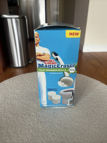Mr. Clean Magic Eraser Toilet Scrubber Refill Discs 10ct - One Box NIB - Picture 5 of 6