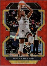 2022 Panini Prizm WNBA Prizms Ruby Wave #4 Ruthy Hebard - BSK