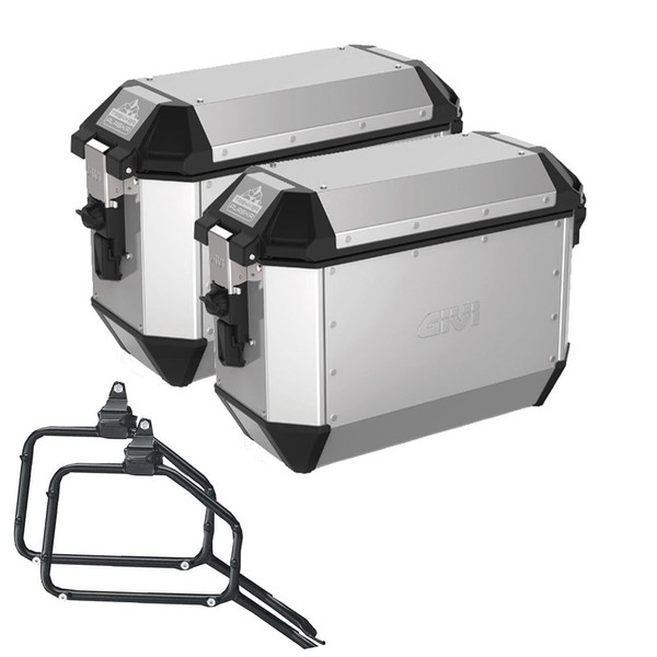 Givi Seitentaschen Mit Halterrahmen ALA36A - Honda XL 600 Transalp 1994-image