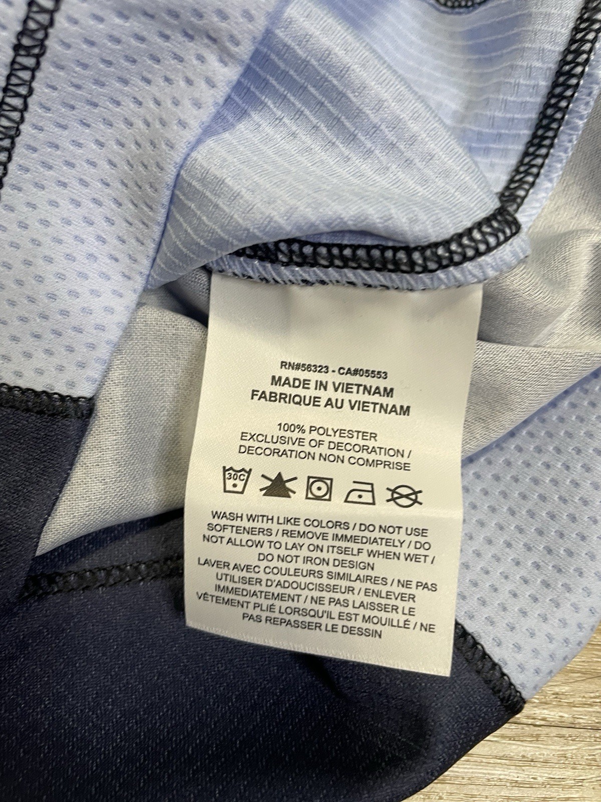 NWT Nike Strike+ Dri-FIT Mens M Short Sleeve Soccer Shirt Jersey HV1828-425 Blue thumbnail 8