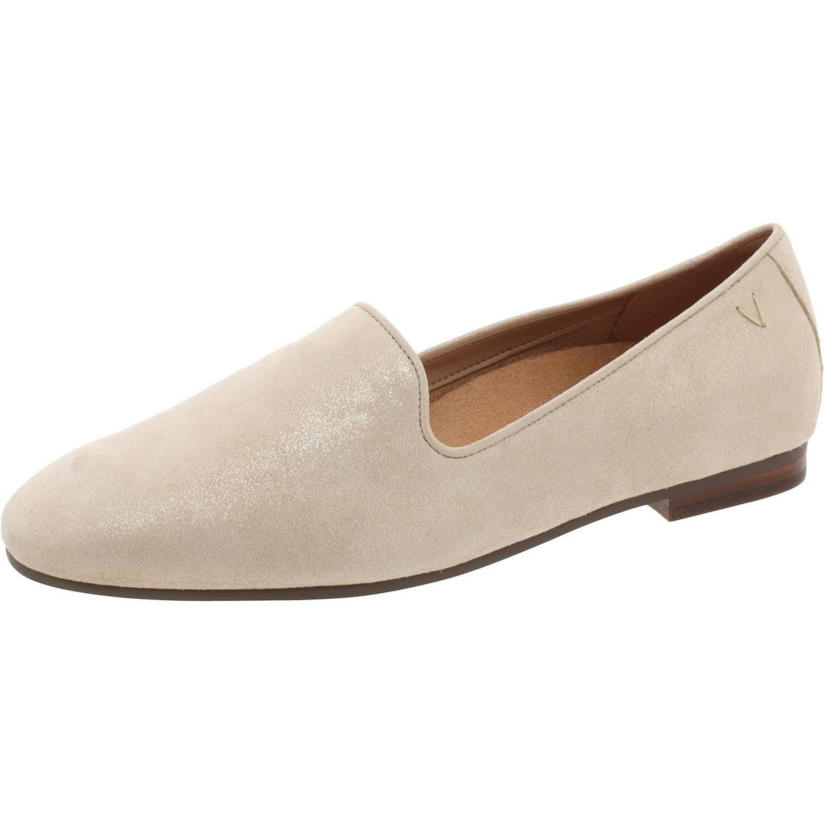 Женские мокасины Vionic Willa II из золотистой кожи шириной 7,5 см (C, D, W) BHFO 8504