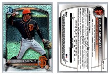 Josuar Gonzalez 2025 Bowman Draft Chrome Mega Box Mojo #BDC-182 Giants