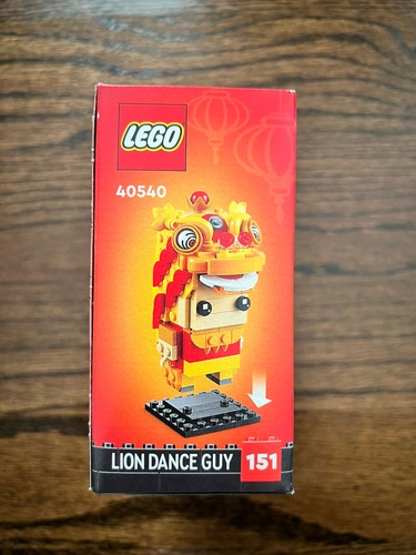 Lego BrickHeadz Lion Dance Guy 40540 Lunar New Year Neu Factory Sealed Box 2022 - Bild 5 von 6