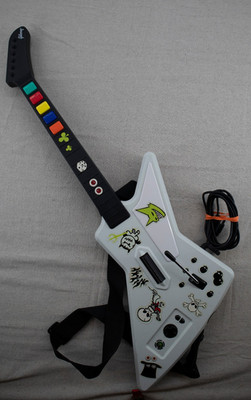 Guitar Hero Xbox 360 X-Plorer Xplorer Wired Controller 95055 RedOctane TESTED