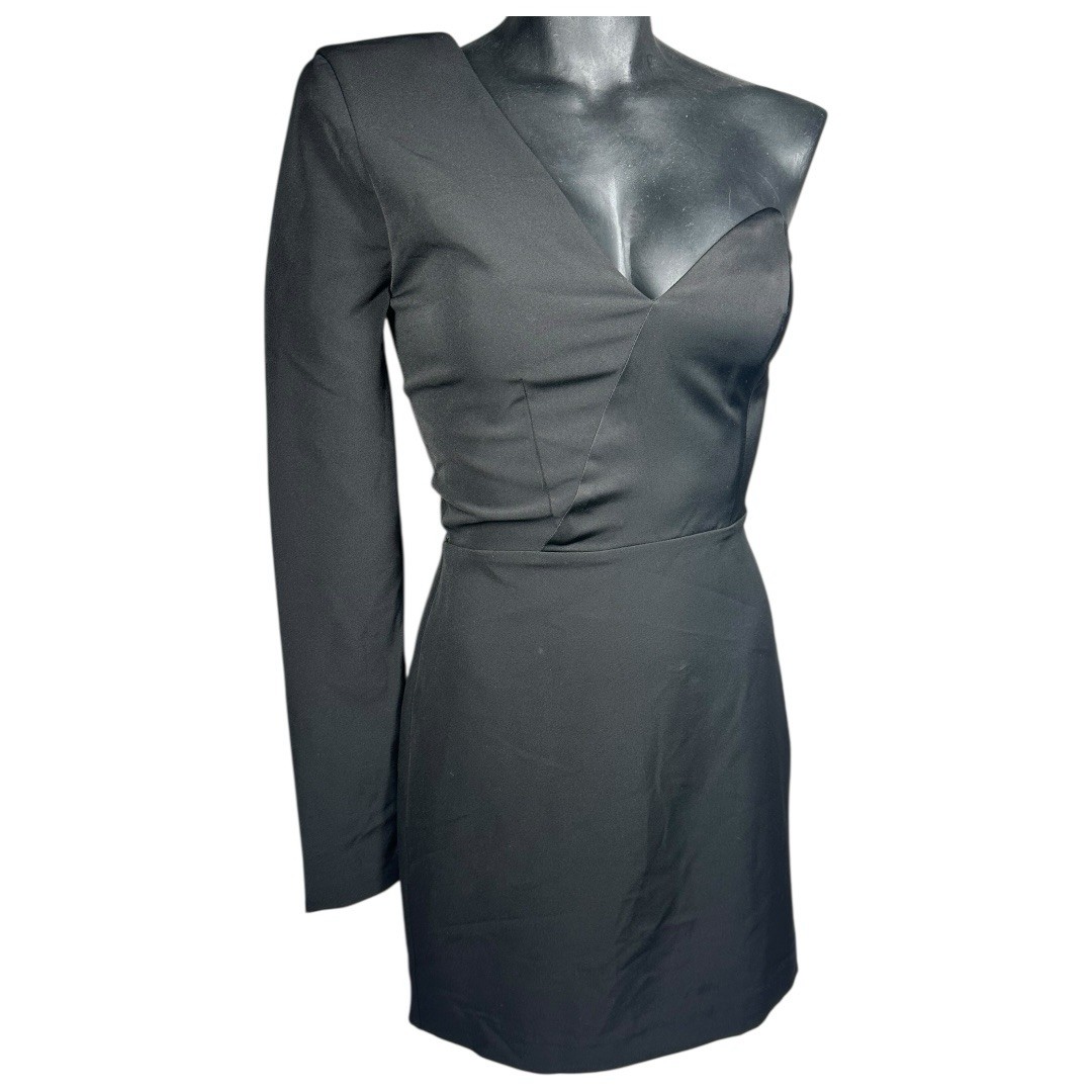 monsieur mini dress in black nbd Monochrome Mosaic Prestige Men's Black Dress Shirt Dress SHIRTS Vercini Black / 2XL