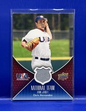 2009 Upper Deck USA National Team Jerseys #CH Chris Hernandez Game Used Jersey