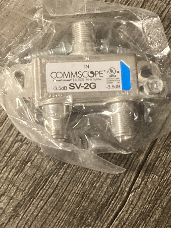 Commscope 2-Way Coaxial Splitter 5-1000mhz SV-2G