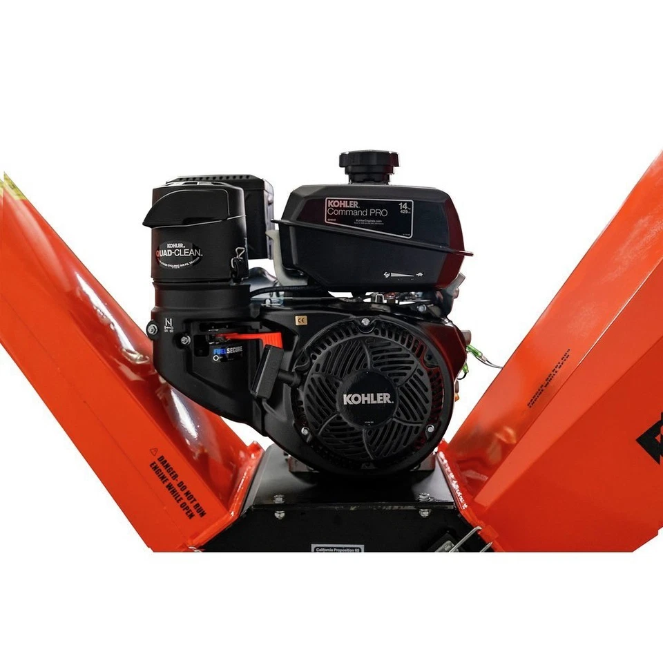 Detalle K2 OPC506E 6 pulgadas Trituradora astilladora ciclónica 14 HP con arranque eléctrico nueva Foto 4 de 4