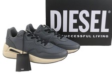 DIESEL Men Sneakers S-Serendipity Light EU45 Grey Laced Almond Toe RRP150