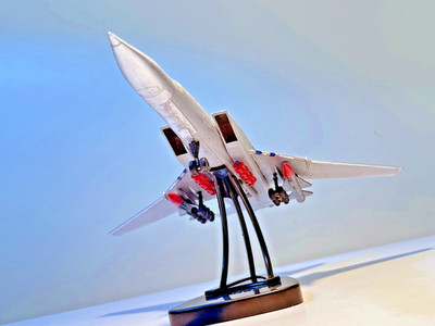 1:144 Model Tupolev Tu-22M3 Tu22M Backfire-C Supersonic Strategic Strike Bomber