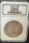 1923-P Peace Dollar NGC MS64 $1 Silver
