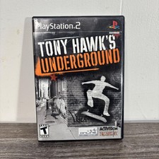 Tony Hawk's Underground Sony PlayStation 2 PS2 Skateboarding Game Activision