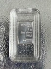 Valcambi 1 Gram 999 Silver Bar Au Combibar Suisse in a case ready to ship