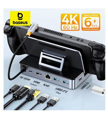 Baseus USB-C Dock HDMI 4K 60Hz PD100W for Steam Deck Switch