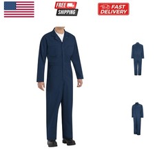 mens Twill Action Back Coverall
