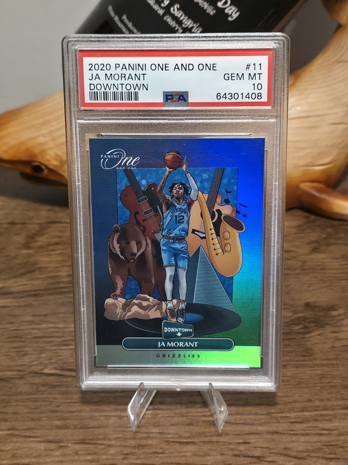 2020 Panini One and One Downtown Ja Morant #11 PSA 10