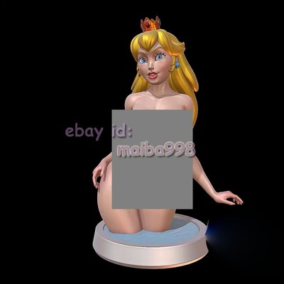 1/8 Princess Peach 3D Print Garage Kit Figure Model Kit Unassemble Unpainted GK