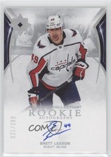2021-22 Upper Deck Ultimate Collection Rookies /299 Brett Leason Rookie Auto RC