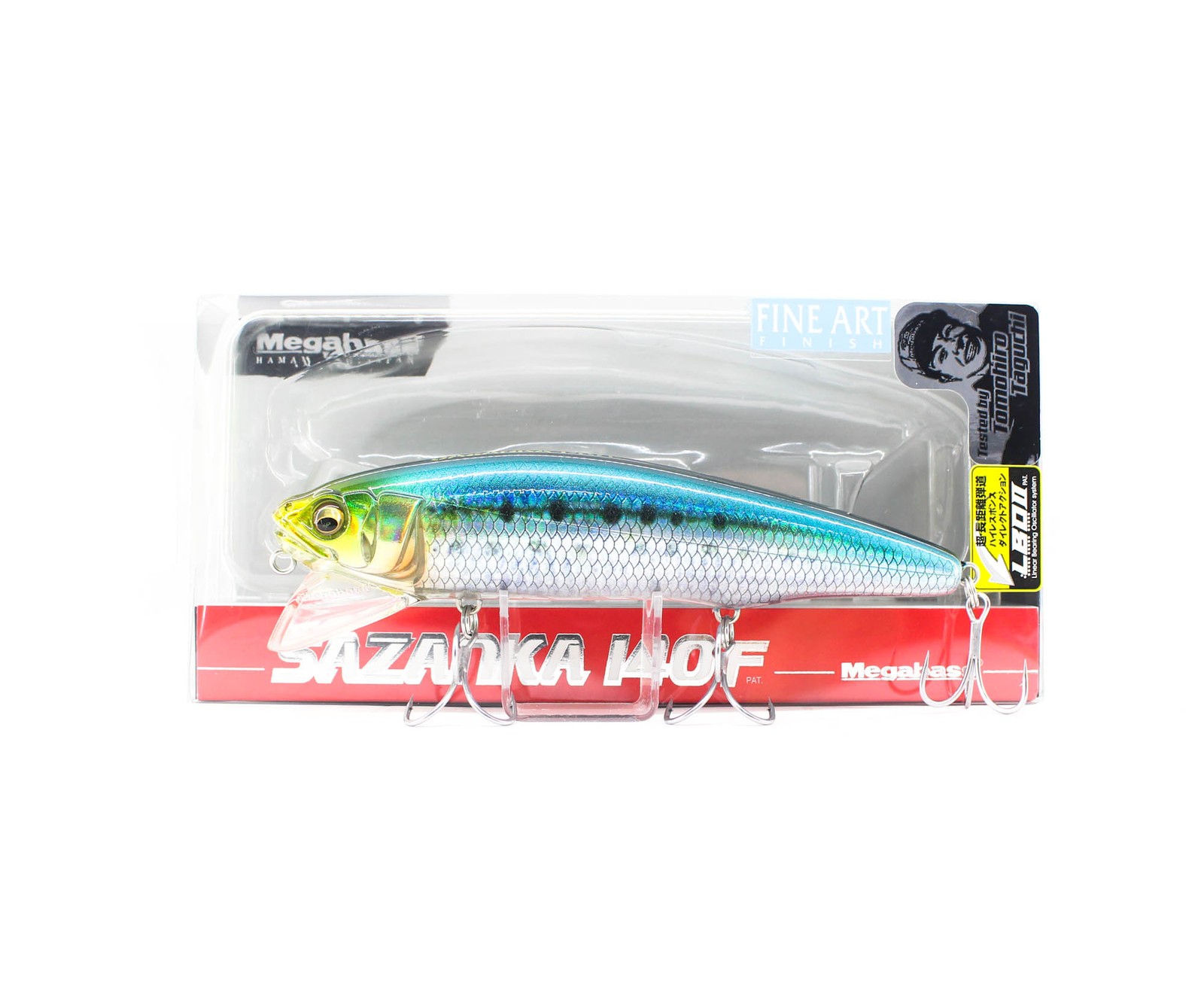 Megabass Sazanka 140F Floating Lure FA Iwashi (5217)