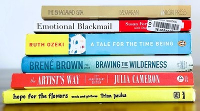 Psychology Spirituality Art Creativity Book Lot Fiction & Nonfiction (Set of 6)