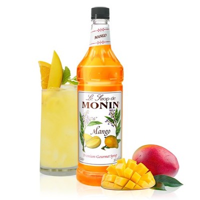 Monin - Mango Syrup | Premium Syrup for Cocktails, Sodas, Lemonades  More |
