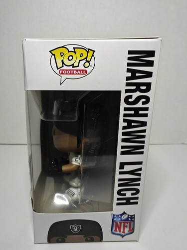 Funko Pop! Marshawn Lynch #77 Las Vegas Raiders Oakland Raiders NFL VAULTED - Picture 4 of 6