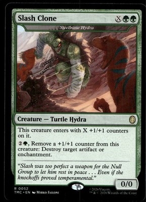 SLASH CLONE - TEENAGE MUTANT NINJA TURTLES MAGIC: THE GATHERING LP