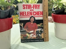 STIR FRY WITH HELEN CHEN By Joyce Chen 1988 Paperback VG