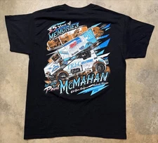 Vintage 2022 Paul McMahan “35 Years of Memories” Sprint Car Tee - Large