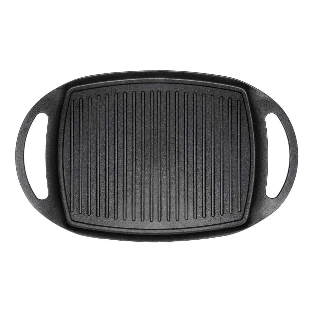 Steak Grill Aluminum Cast Non-Stick 47x29 Induction ABERT Cooking