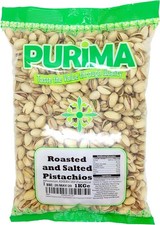 Salted Pistachio Nuts 1kg - Roasted and Salted Pistachios - Dry Oven Roast Salt