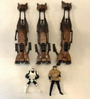 1995 Kenner Star Wars Speeder Bike 3x Power of the Force POTF2 w Scout Trooper