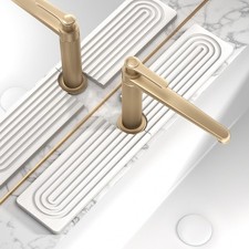 Faucet Mat for Kitchen Sink, Diatomite Stone Drying Sink Protectors, Bathroom...