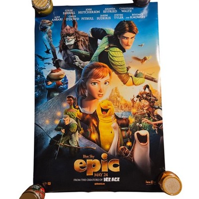 Epic 2013 Original Advance Movie Poster 27x40 Amanda Seyfried Beyonce D/S