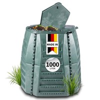 Garantia THERMO-STAR Komposter 1000 Liter GrüN - Thermo-Komposter Uv-GeschüTzt