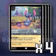 Stitch Team Underdog 171/204 x4 UC Shimmering Skies Disney Lorcana