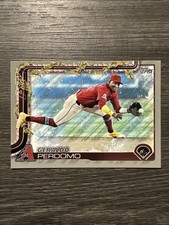 2025 Topps Holiday Silver Glitter GERALDO PERDOMO #H93 Arizona Diamondbacks
