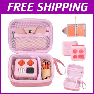 Yoto Mini Player Travel Bundle with Silicone Case - Pink-=#