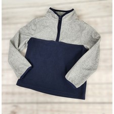 Oshkosh B'gosh Boys Half Zip Pullover Size 5 Cozy Fall Spring