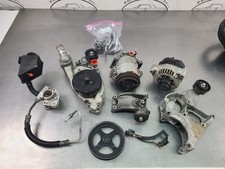 2005 C6 Corvette Ls2 Front Engine Accessory Drive Kit Brackets Pulleys - Oem