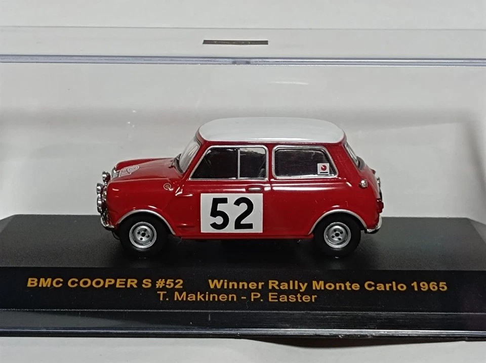 Modellino auto da rally Ixo 1/43 BMC Mini Cooper S 1965 Rallye Monte Carlo - Immagine 4 di 4