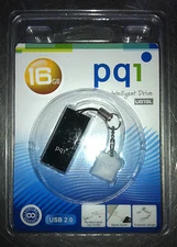 4x PQI U819L 16GB USB 2.0 Black USB Flash Pen Drive, P/N 6819-016GR2002 - NEW(!)