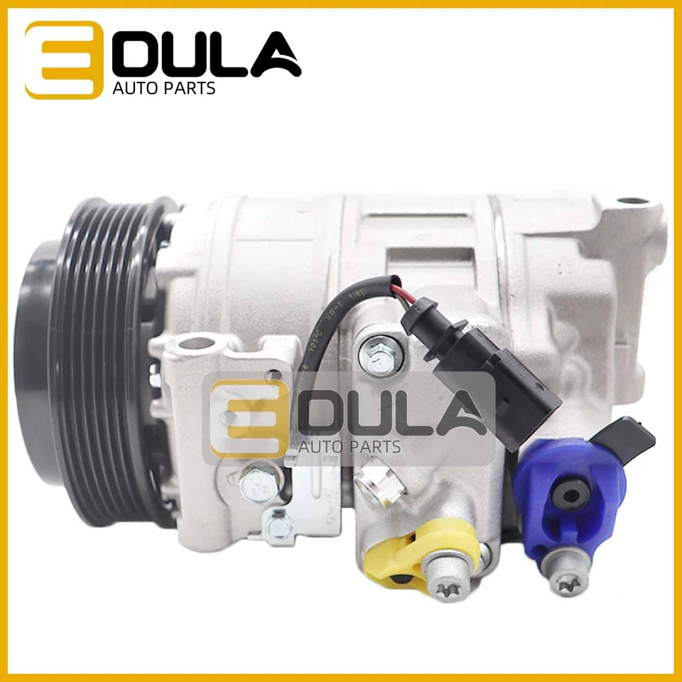 Compresor de aire acondicionado automático compatible con Porsche Panamera 3.0T 97012601106 Foto 4 de 4