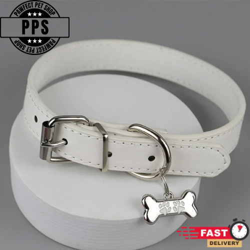 Punk Y2K Dog Bone Claw Choker Necklace Women PU Leather Cute Party Jewelry