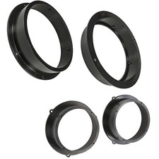 Set 4 Anelli Adattatori Altoparlanti Casse ANT+POST per Audi A4 B8 dal 2008