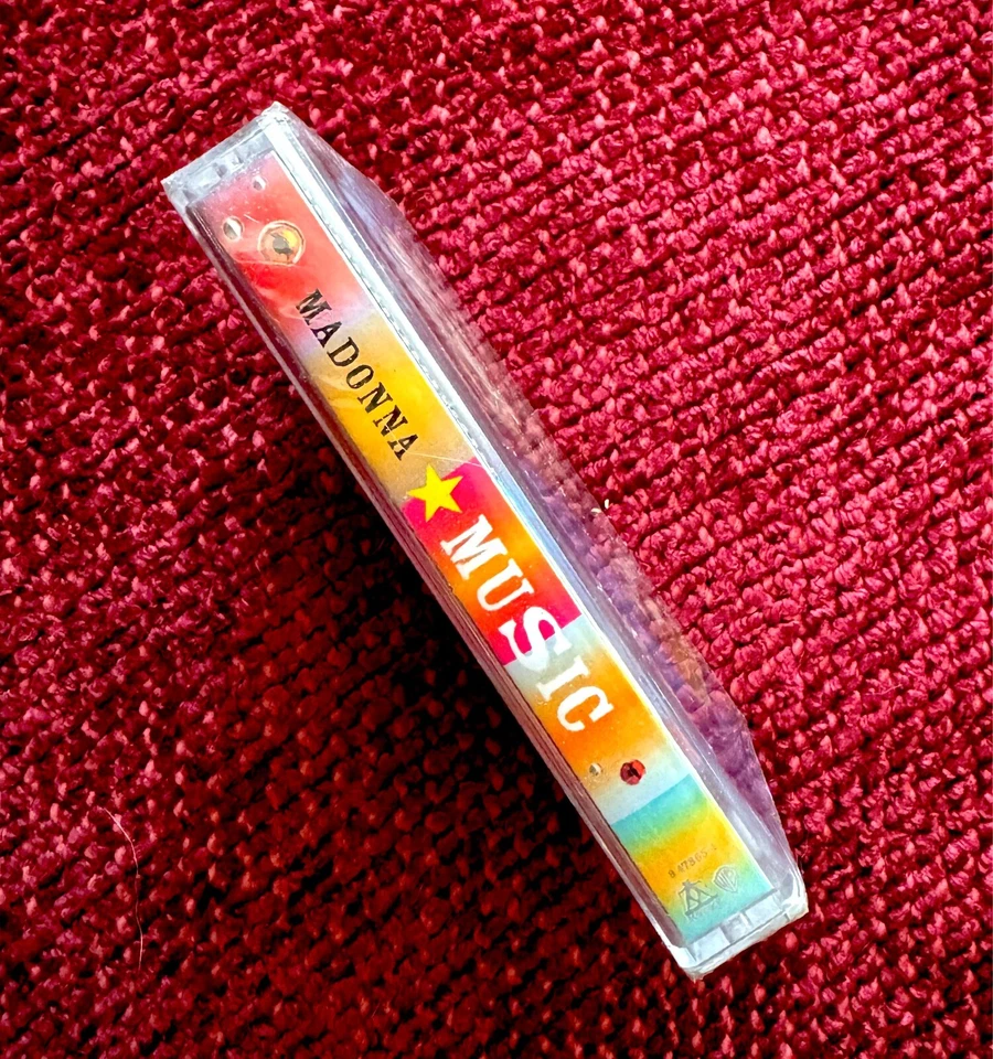 MADONNA SEALED TURKEY MUSIC STAR CASSETTE TAPE ALBUM PROMO STAR TAPE GRAPHICS LP - Image 2 of 4