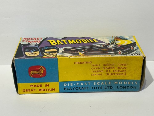 Batimóvil Corgi Toys 267, en caja, original, vintage, raro, Batman años 60 - Imagen 13 de 20