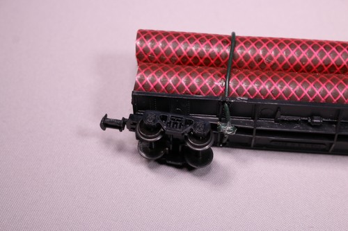 ZB115 Mehano train wagon tuyau artisanal Ho plastique isoles 2 rails continu - Picture 4 of 7