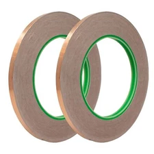 Copper Tape 1/4" X108ft 2pk Copper Tape Conductive Adhesive Use As Copper Foil